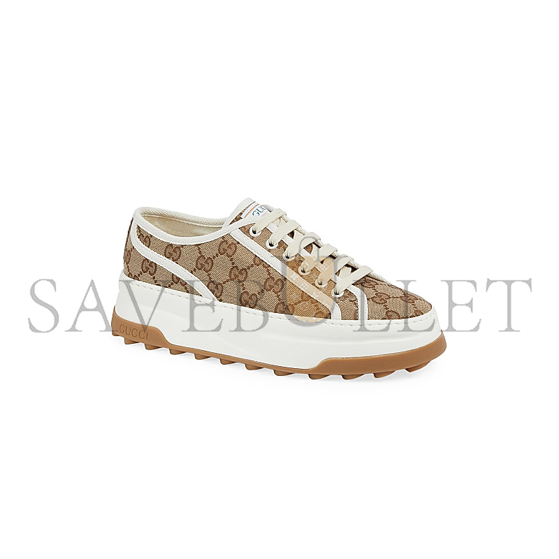 GUCCI TENNIS TRECK LOW-TOP SNEAKERS 